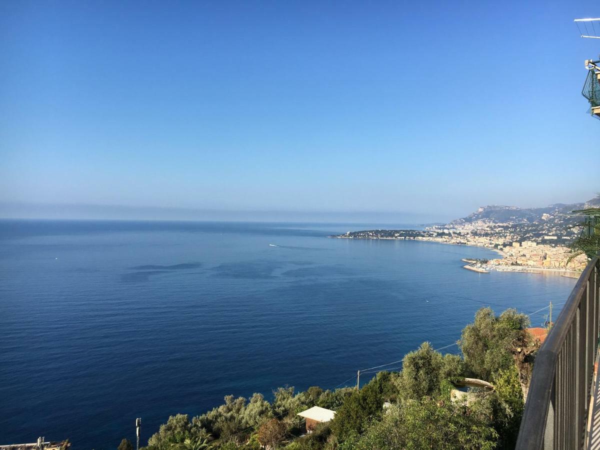 House In Grimaldi. Spectacular View Over The French Riviera! Grimaldi  Esterno foto